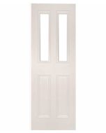 Deanta Internal Glazed Rochester White Primed Door