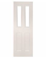 Deanta Internal Glazed Rochester White Primed Door