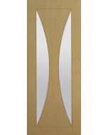 Deanta Oak Sorrento Pre Finished Glazed Door