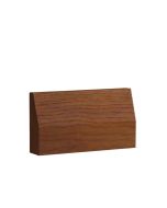 Deanta Walnut Half Splayed Architrave - Full Door Set