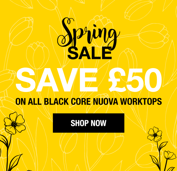 Spring Sale Now On - On All Black Core Nuova Worktops