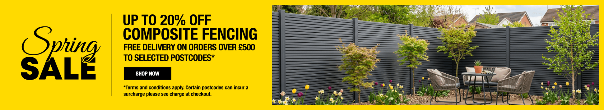 Up To 20% Off Composite Fencing