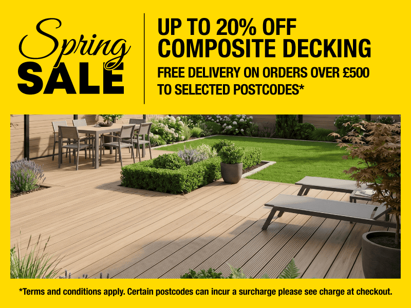Up To 20% Off Composite Decking