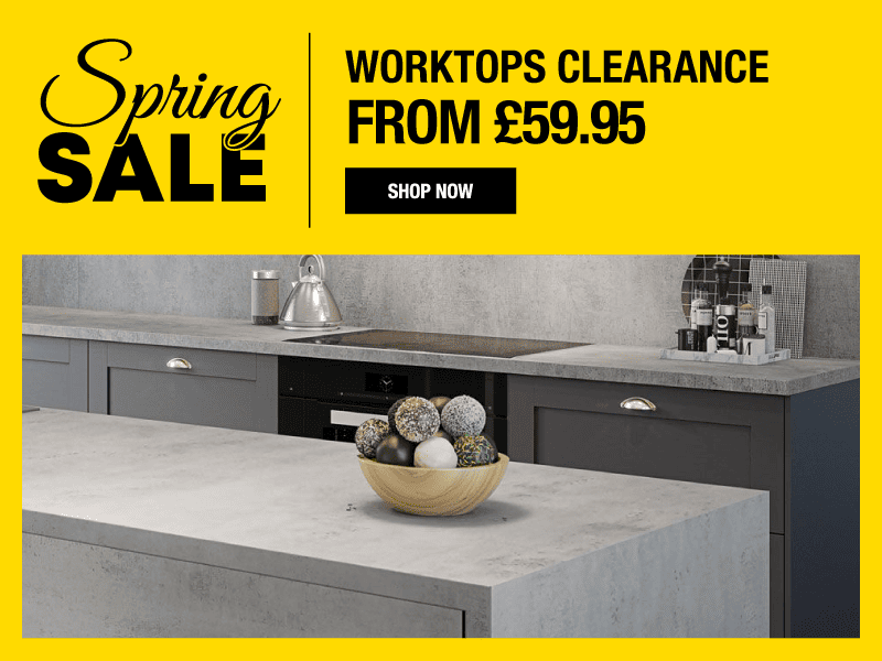 Clearance Worktops from &pound;59.95
