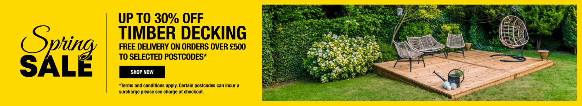 Timber Decking & Kits Lowest Prices Online