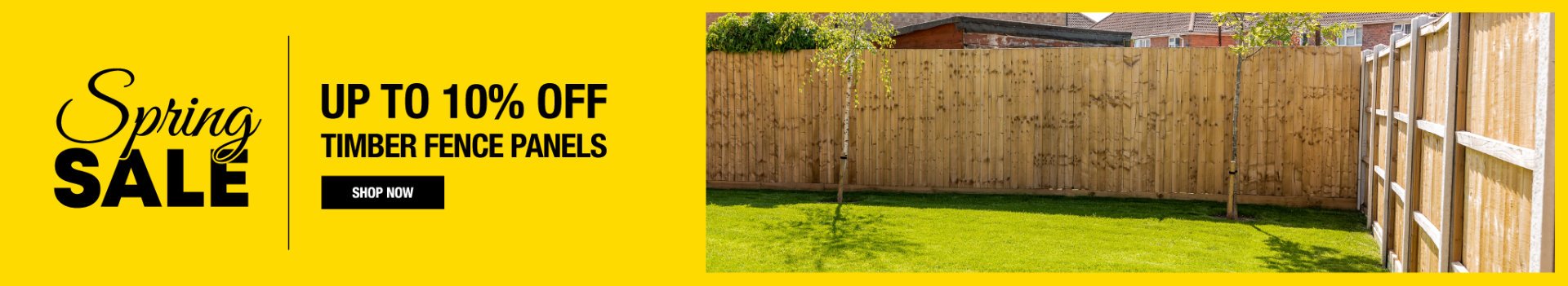 Up To 10% Off Timber Fence Panels