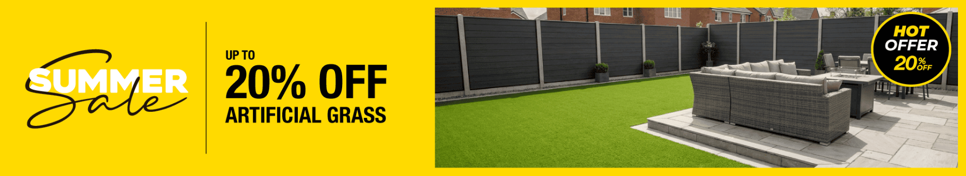 Up To 20% Off Artificial Grass