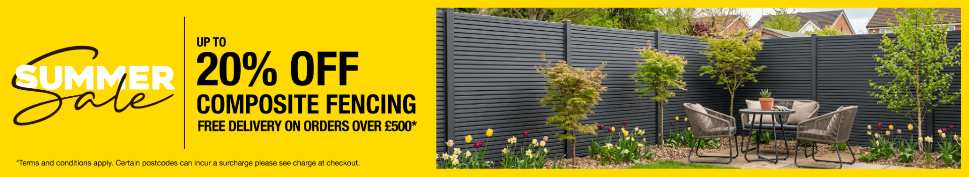 Up To 20% Off Composite Fencing