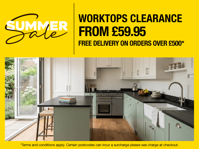 Clearance Worktops from &pound;59.95