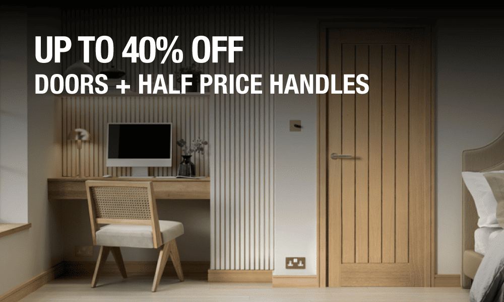 Up To 40% Off Doors + Half Price Handles