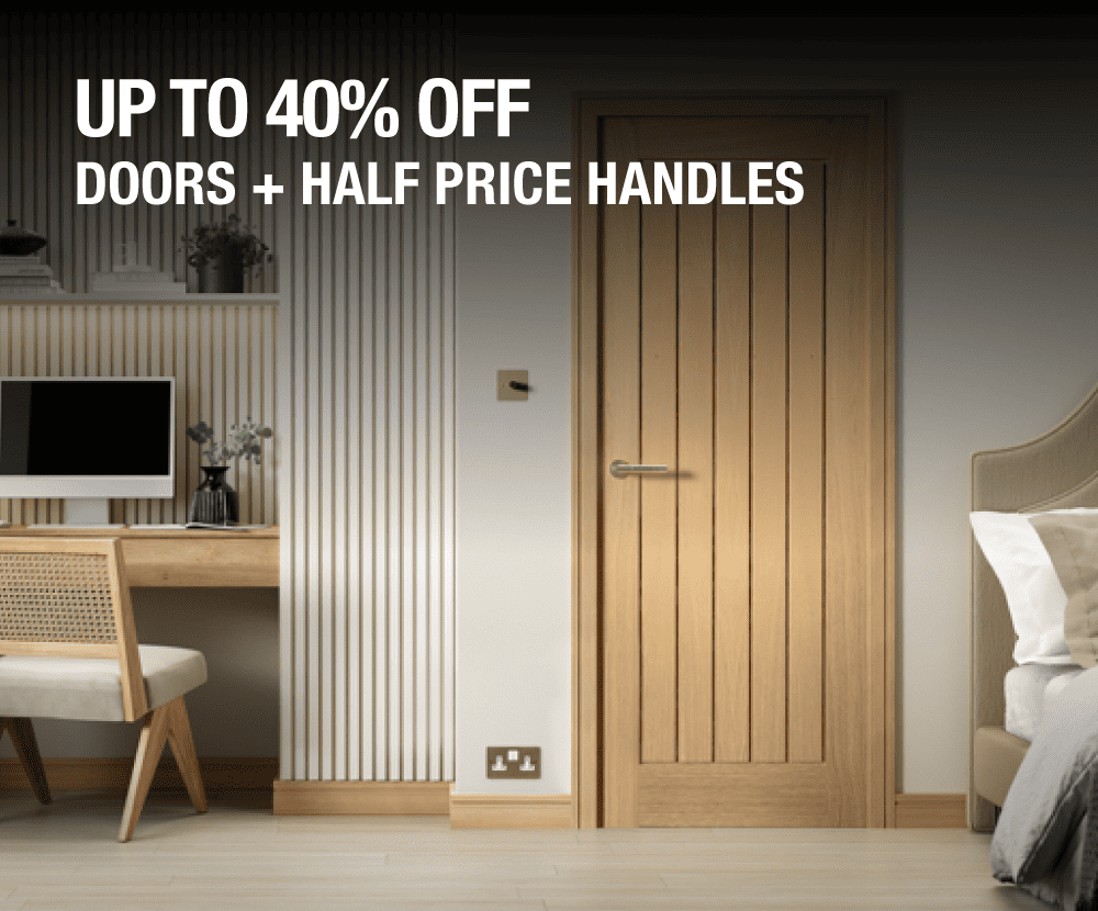 Up To 40% Off Doors + Half Price Handles