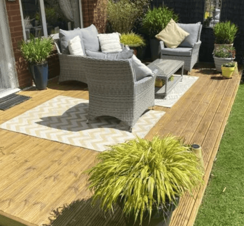 Deluxe Timber Decking Kit