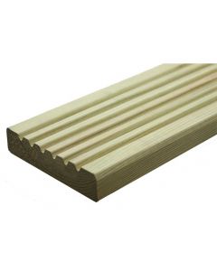 3m Deluxe Timber Decking Boards (120mm x 28mm)