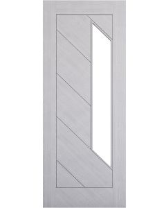 Deanta Torino Light Grey Ash Door with Clear Glass