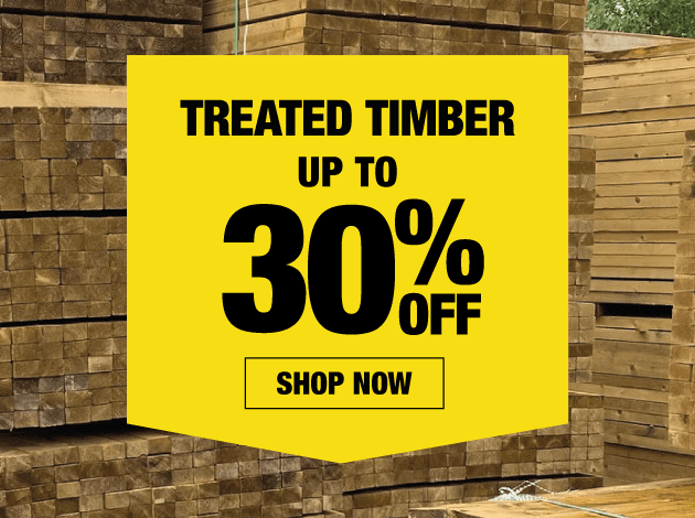 30% off Treated Timber