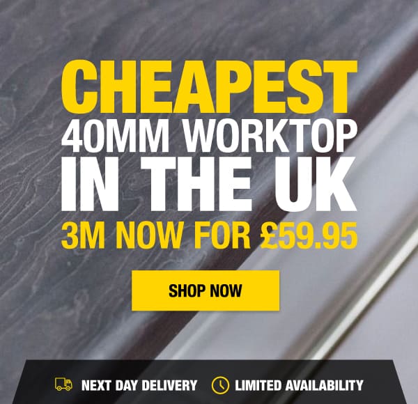 Cheapest 40MM Worktop In The UK